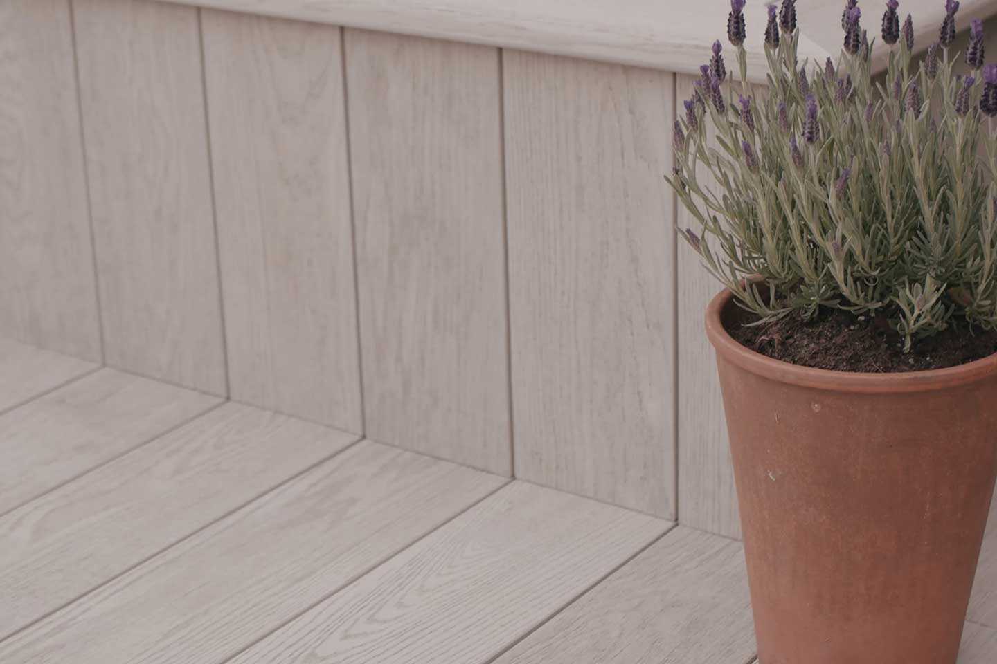 Millboarding makeover Limed Oak 2
