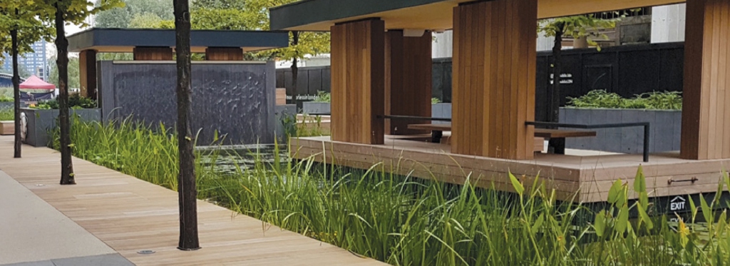 Millboard outdoor decking