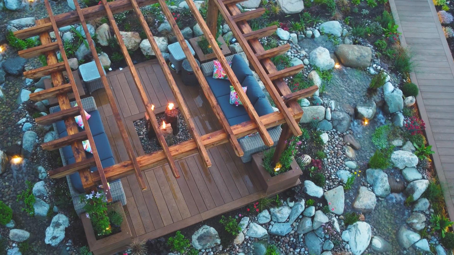 The Oasis Water Garden Residential Project Millboard